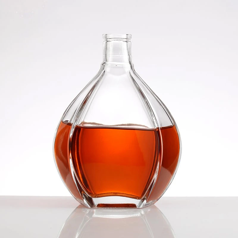 wine bottle with glass cork