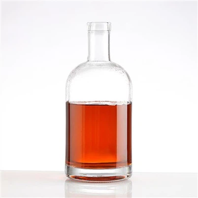 750 ml keeratava korgiga klaaspudelid