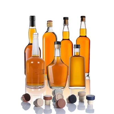Crystal Vodka klaaspudelid