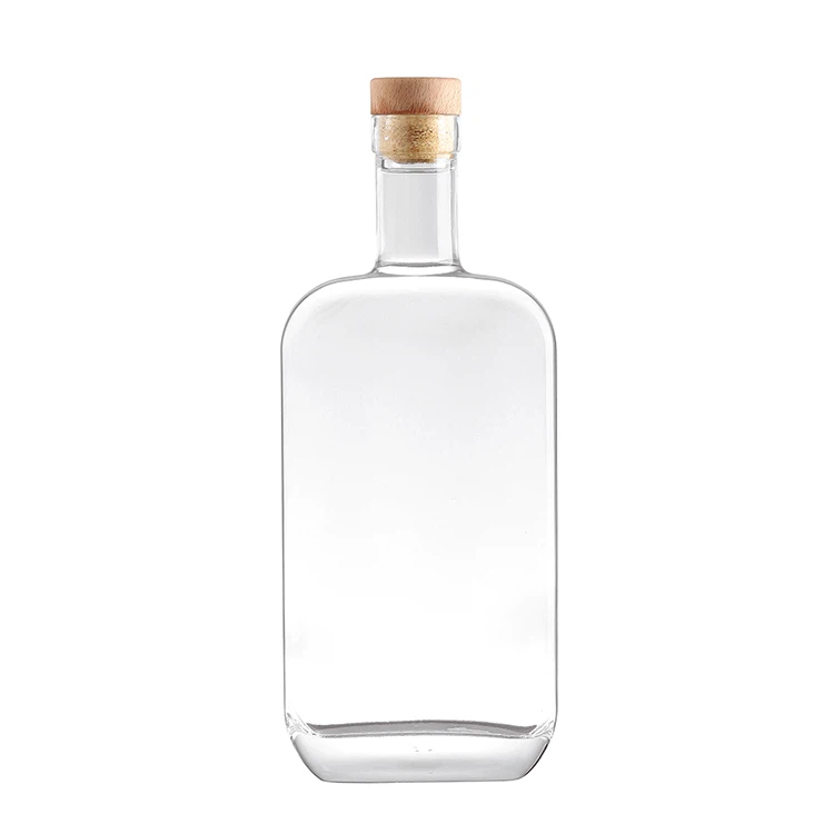Ümmargune klaasmaterjal 500 ML klaaspudel likööri jaoks